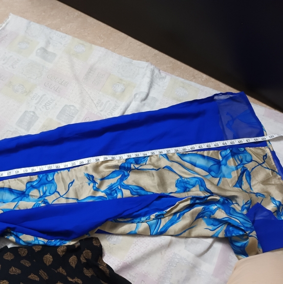 New long blue kurti - Picture 11 of 11